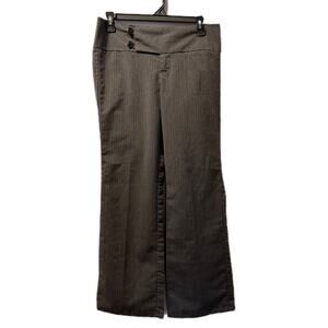 Three Hearts Juniors grey wide leg trousers striped grey